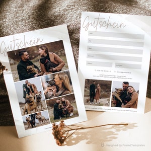 Photographer Gift Certificate Template