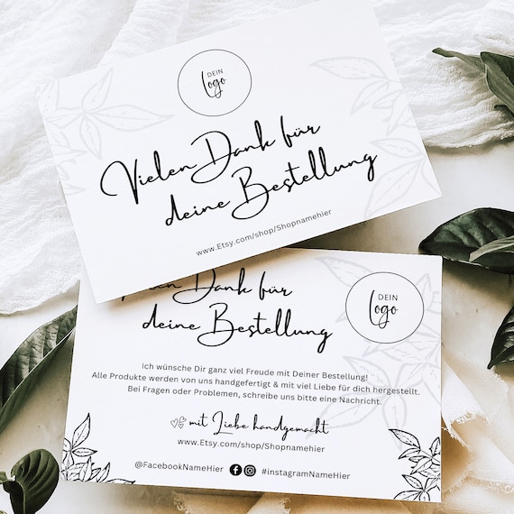 Designer Greetings Blanko-Dankeskarten – 100 Stück Mit Silberfolienprägung, Inkl. Umschläge & Siegel
