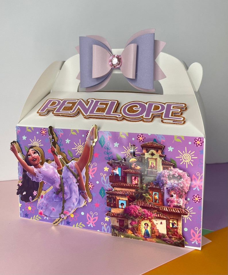 Encanto Favor Boxes Isabela Treat Boxes Isabela Party Etsy