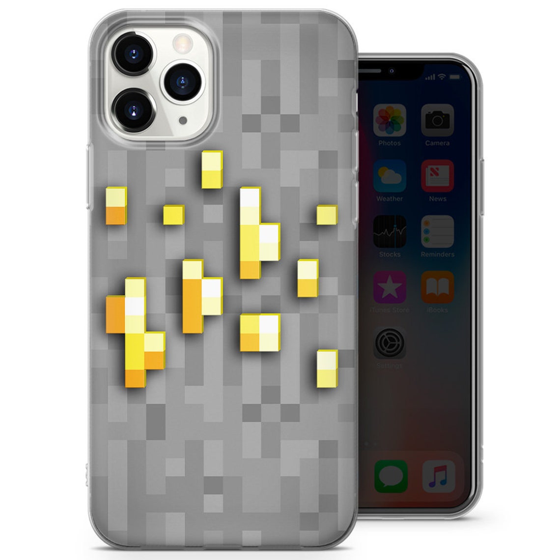 Minecraft Phone Case For iPhone 12 Pro max iPhone 12 mini Etsy