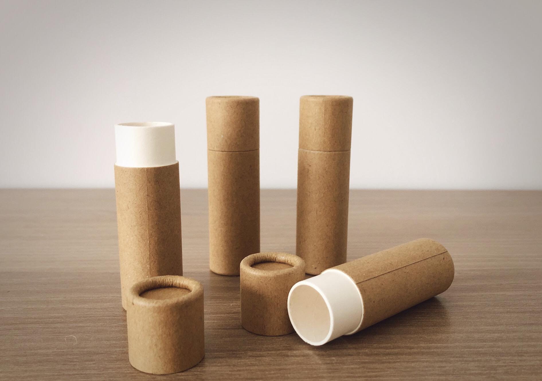 Eco Friendly Kraft Paper Lip Balm Tube 0.3oz / 8.5g Etsy
