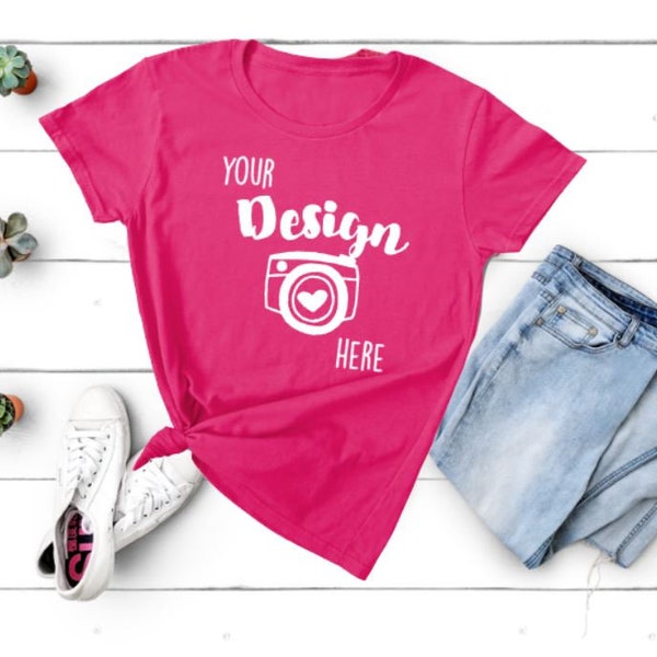 Personalised T-Shirt Custom Printed Design Your Own Printed T Shirts T-Shirts Text Stag Hen Nights Party Holiday Gift