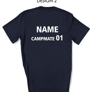 Camiseta personalizada Soy una celebridad de la selva, Nombre personalizado, Vestido elegante, Divertido, Drama TV, Show Kids/Adultos Camiseta de regalo unisex imagen 2