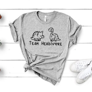 Team Herbivore T-Shirt, Vegan Shirt, Gift For Vegan, Vegetarian Tee, Funny Vegan Shirt, Plant Based Shirt, Veggie Shirt, Vegan Clothing