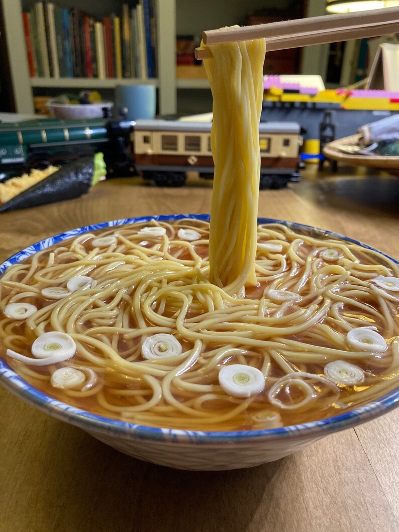 Ramen sampuru authentic Japanese food sample from Tokyo