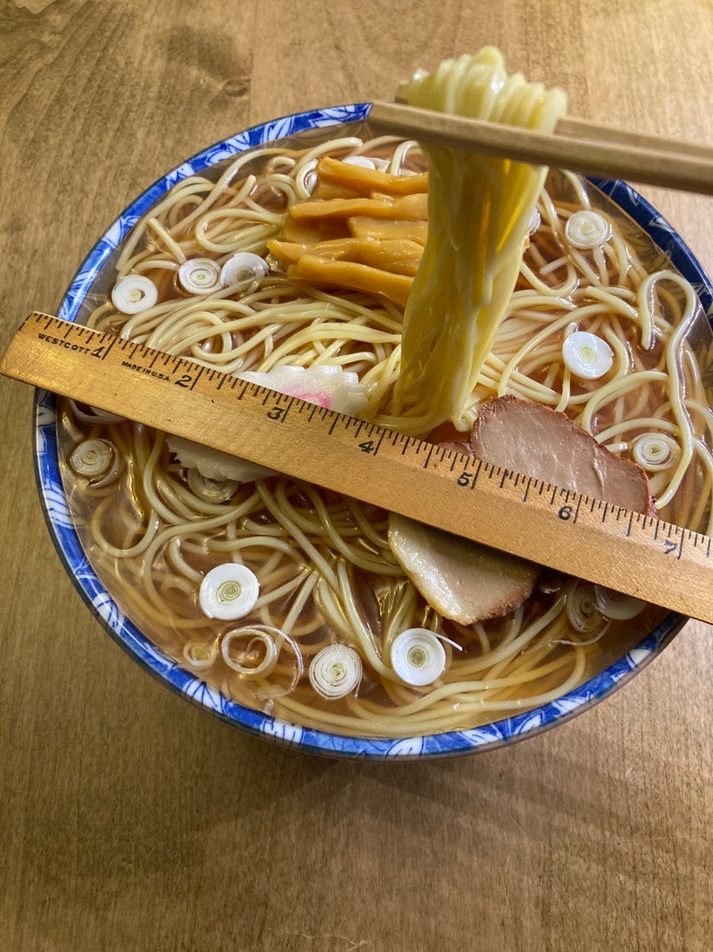 Ramen sampuru authentic Japanese food sample from Tokyo