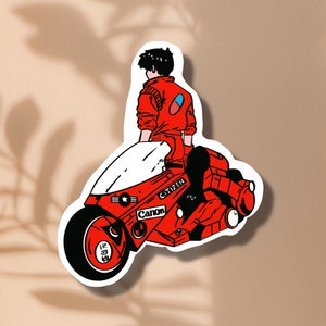 Akira x Champion Hoodie red  CR Customz Art