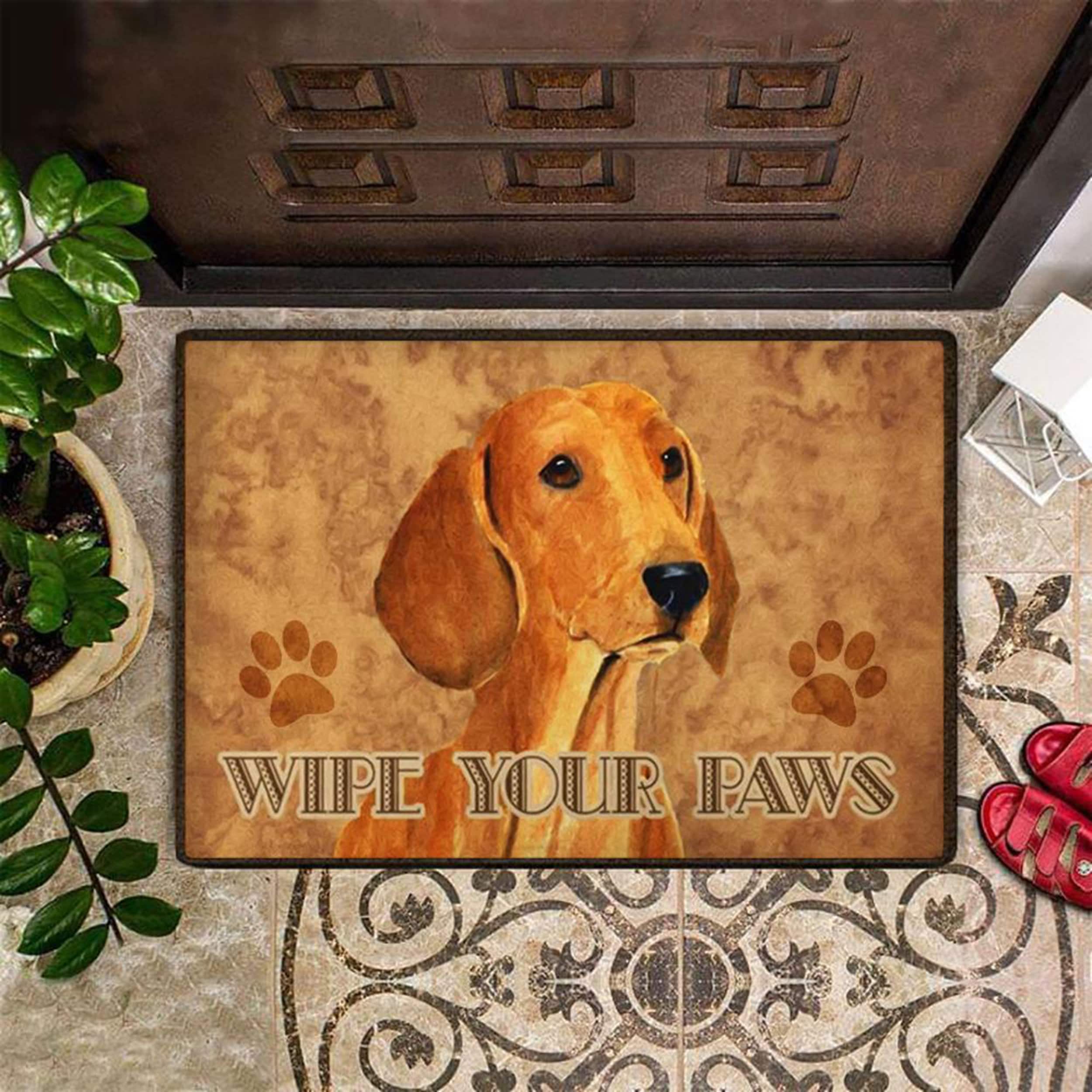 Wiener Dog Doormat Funny Dachshund Mat Cute Door Mat Etsy