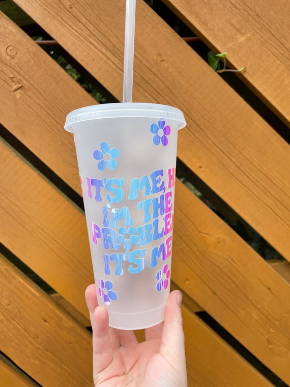 24oz Taylor Swift Cold Cup Gifts for Swiftie Tumbler 