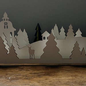 3D Christmas Village SVG | Digital File