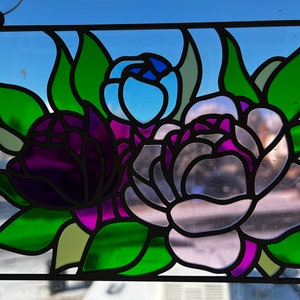 Peony Panel SVG | Laser File | Glowforge | Peony | Flowers