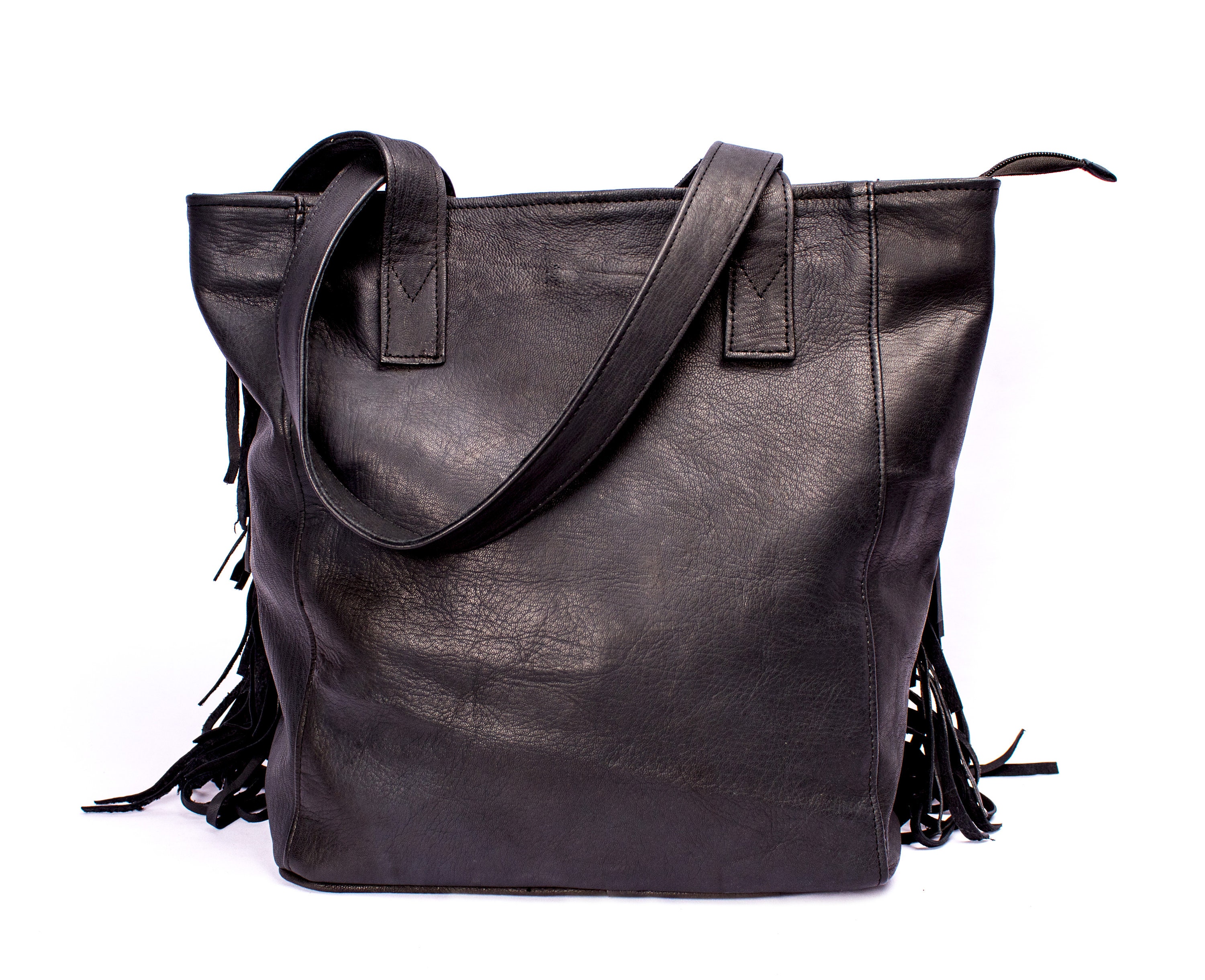 Black Shearling Shoulderbag