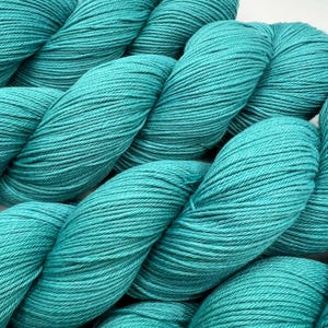 Algae | Hand Dyed Cotton Yarn, Fingering, Worsted, DK, Indie Dyed Yarn, Hand Dyed Yarn