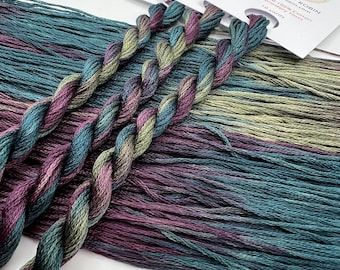 Pigeon | Hand dyed, 6 Strand Embroidery Floss