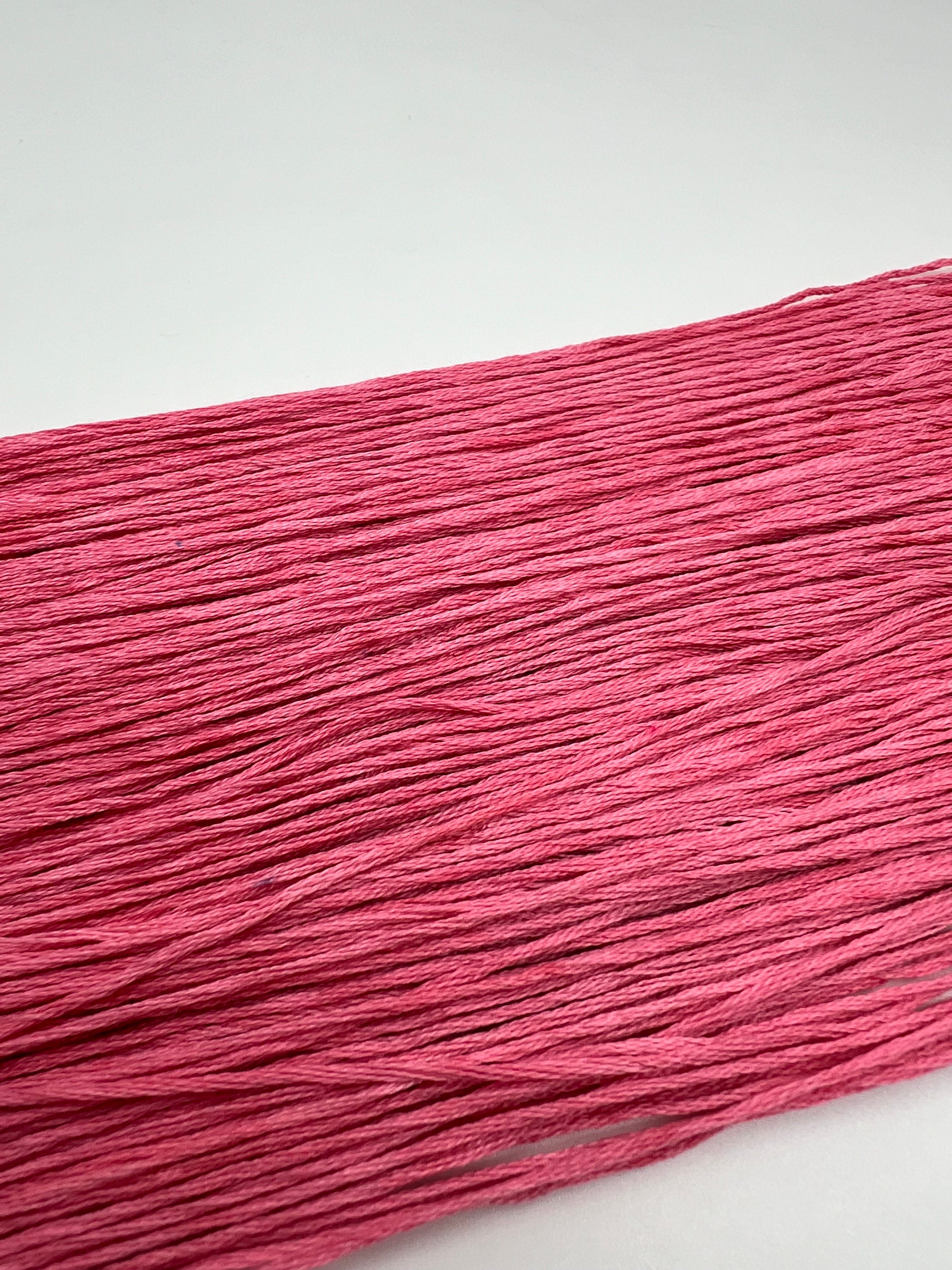 Rouge | Hand Dyed, 6 Strand Embroidery Floss, Cross Stitch, Cotton Thread