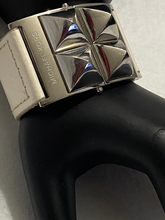 Mk 2024 leather bracelet