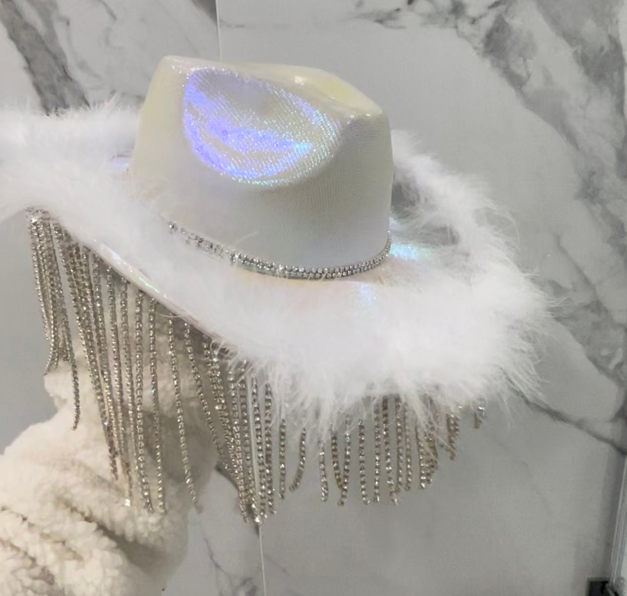 Glam cowgirl hat Clearance