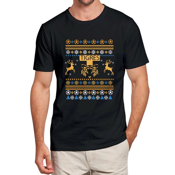 New Playera de Tigres Navidena UANL Tigres Christmas T-shirt
