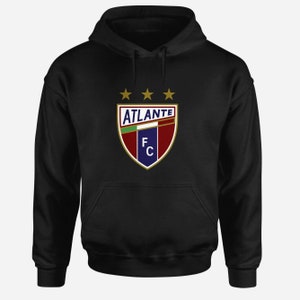 Nuovo! Felpa Con cappuccio Da Calcio Di Atlante Deportivo, Felpa Atlante