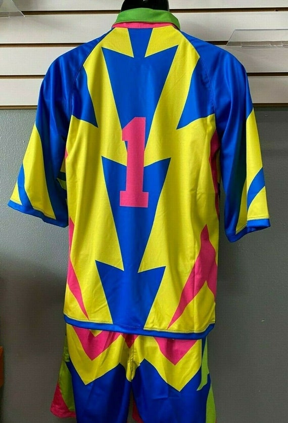 Buy Brody Jorge Campos Blue Goalkeeper Set Jersey and Shorts