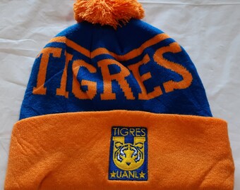 Neu! Autonoma Universität Nuevo Leon Tigres Manschette Beanie mit Pom