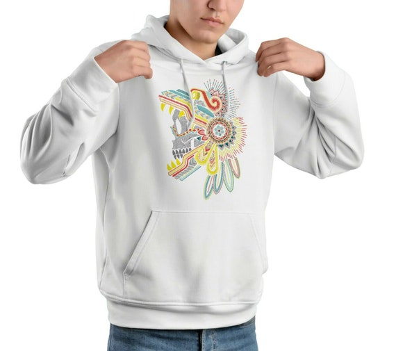 Kleding Herenkleding Hoodies & Sweatshirts Sweatshirts Fleece Azteekse Pullover 