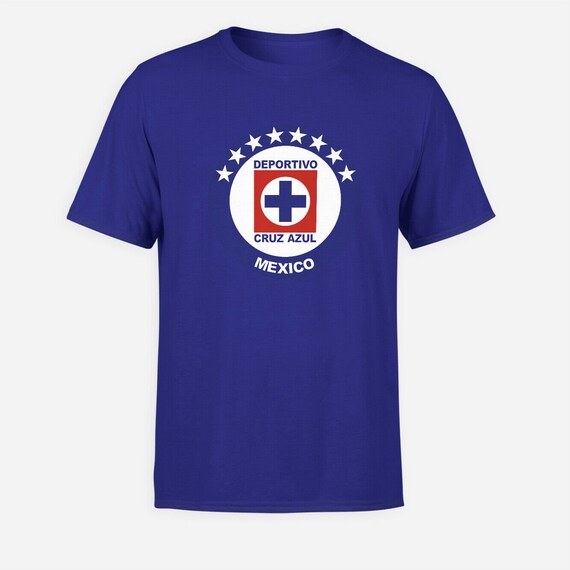 New Club Deportivo Cruz Azul Soccer Blue T shirt Liga MX Etsy