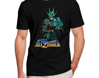 New! Caballeros del Zodiaco  Dragon Classic T Shirt