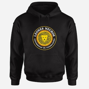 New! Deprtivo Leones Negros Soccer Hoodie, Sudadera de Leones Negros