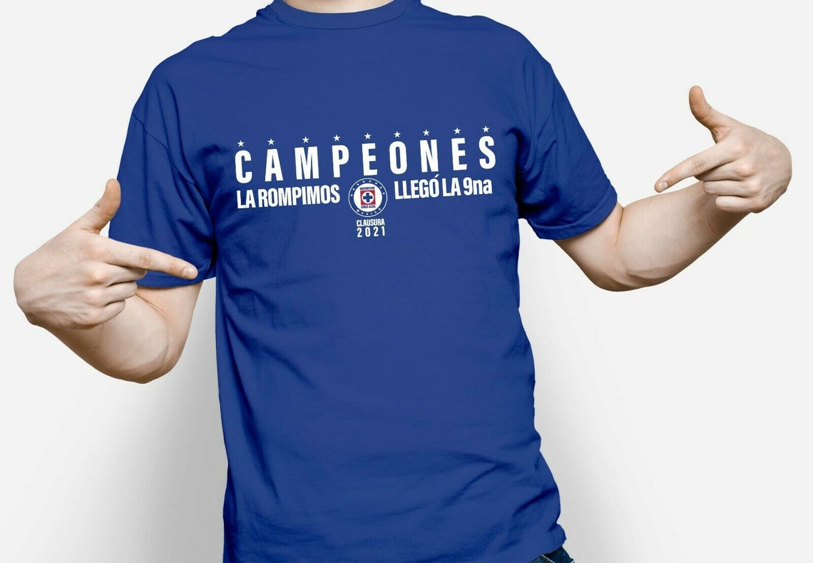Cruz Azul Campeon T-shirt 2021 La Rompimos Llego La 9na - Etsy