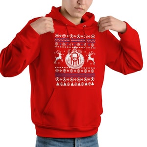New Chivas De Guadalajara Ugly Christmas Hoodie Sudadera | Etsy Canada