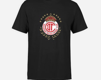 Neu! Club Deportivo Toluca Fußball T-Shirt Liga MX