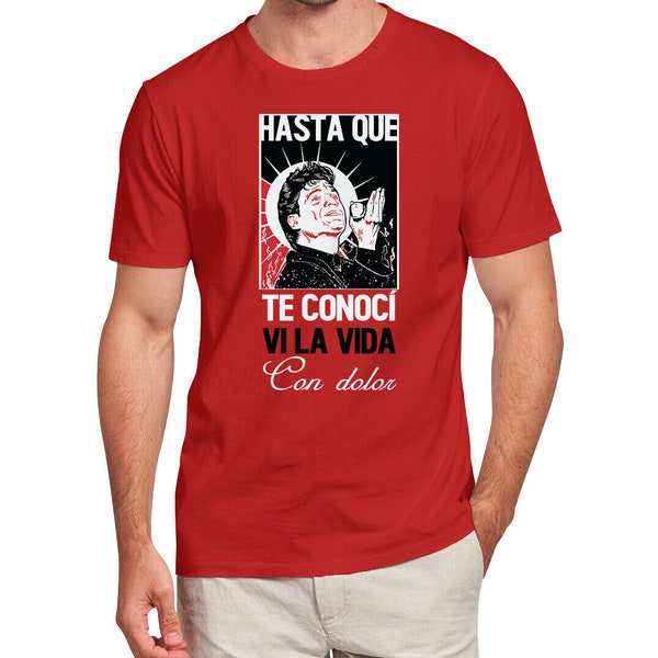 New! Playera Juan Gabriel Hasta que te conocí / T-shirt Juan Gabriel