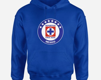 New! Deportivo Cruz Azul Soccer Hoodie, Sudadera de Cruz Azul