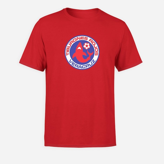 New Club Deportivo Tiburones Rojos De Veracruz Soccer Tshirt Etsy