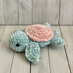 Crochet Velvet Turtle