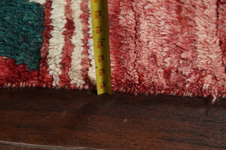 Handmade Red Tribal Moroccan Wool Rug 10x15 Etsy Canada