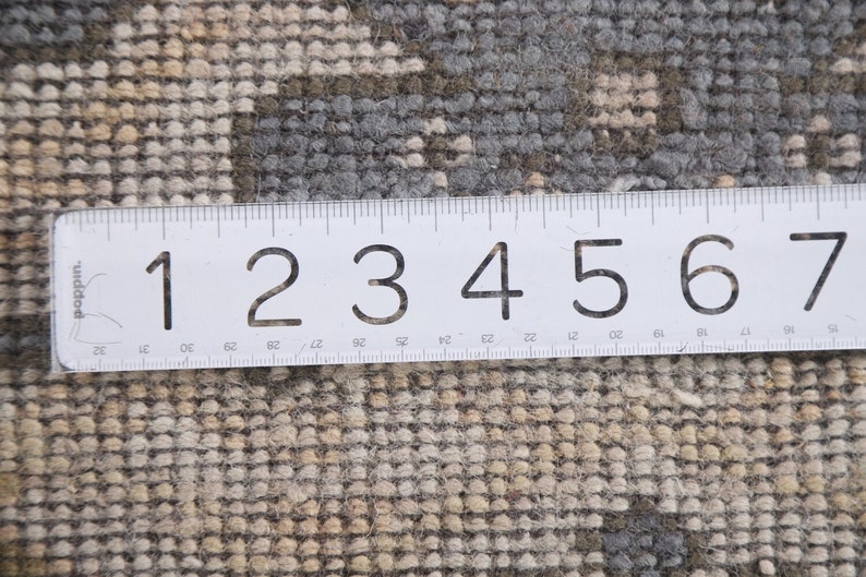 Transitional Handmade Oushak Runner Rug 3x10 Etsy Canada