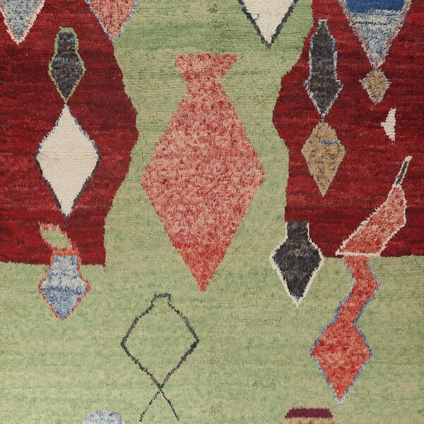 Moroccan Rug 9x12 Etsy