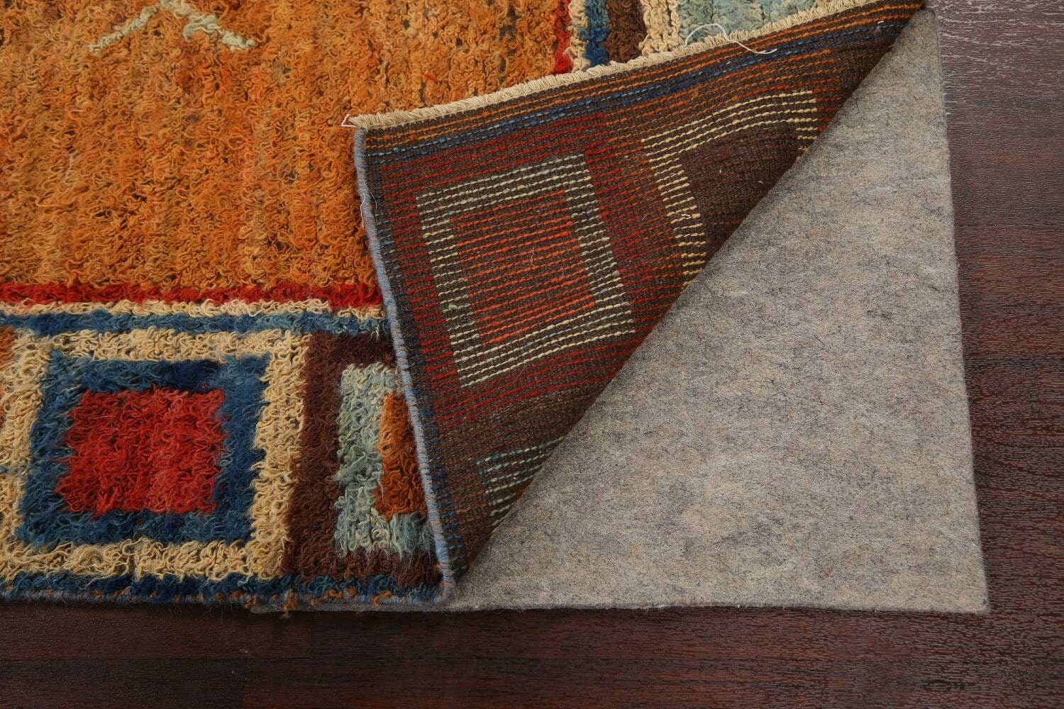 Geometric Moroccan Area Rug 6x8 Handmade Wool Oriental Carpet Etsy