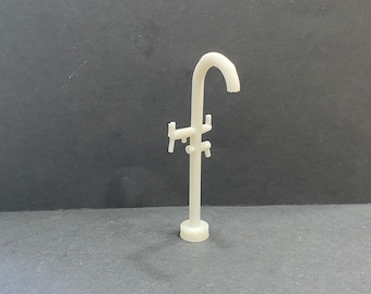 1:12 Scale Bathtub Filler Kit * Dollhouse Miniature * 3D Printed * ShopMiniDecorandMore * Diorama * Model Train