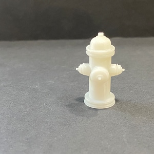 1:64 Scale Fire Hydrant Bausatz * Puppenhaus-Miniatur * Spur S American Flyer * 3D gedruckt * Diorama * Mode Micro Diecast ShopMiniDecorandMehr