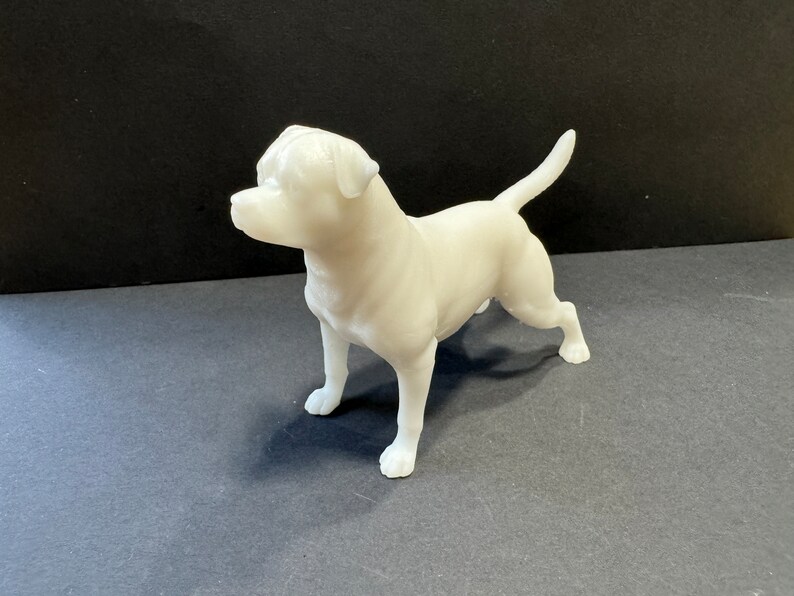 Micro Miniature Rottweiler 1:144 Scale Rottweiler Dog Kit * Dollhouse Miniature * N Gauge * 3D ...