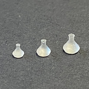 1:24 Scale Beakers (set of 3) Kit * Dollhouse Miniature * G Scale / Gauge * 3D Printed * ShopMiniDecorandMore Diorama Model Train Half Scale