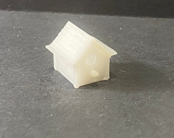 1:48 Scale Birdhouse Kit * Dollhouse Miniature * O Gauge * 3D Printed * ShopMiniDecorandMore * Diorama * Model Train * Quarter
