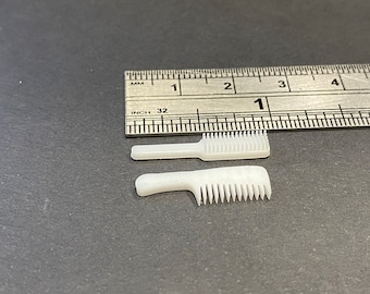 1:12 Scale Comb & Brush Kit * Dollhouse Miniature * 3D Printed * ShopMiniDecorandMore * Diorama * Model Train