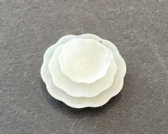 1:24 Scale Scalloped Dinnerware (12 piece) Dishes Kit * Dollhouse Miniature * G Gauge * 3D Printed * Diorama  Model Train Half