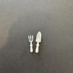 Zestaw narzędzi ręcznych do ogrodu w skali 1:24 (do wyboru) * Miniatura domku dla lalek * Skala G * Druk 3D * ShopMiniDecorandMore * Diorama * Model pociągu * Połowa