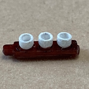 1:24 Scale 4-pc. Dipping Bowls on Board Kit * Dollhouse Miniature * G Scale / Gauge * 3D Printed * ShopMiniDecorandMore * Diorama Half Scale