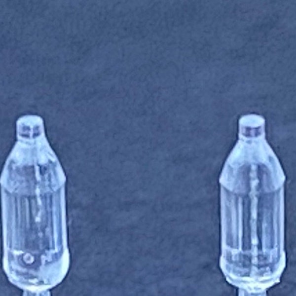 1:24 Scale Water Bottles Kit (6 in set) Kit * Dollhouse Miniature * G Scale / Gauge * 3D Printed * ShopMiniDecorandMore * Diorama Half Scale